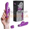 Estimulador aterciopelado con estimulador de clitoris